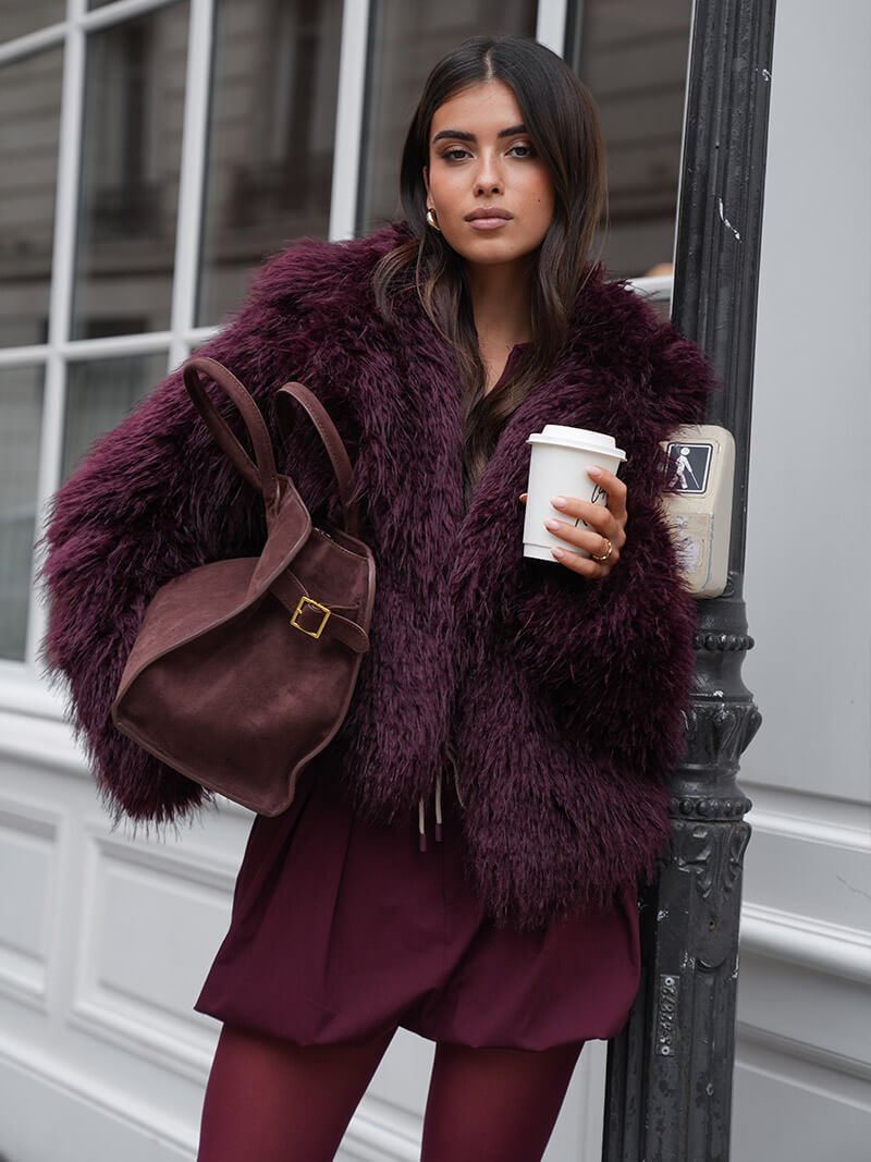 ZEYA - Diane Burgundy Womens Skirt