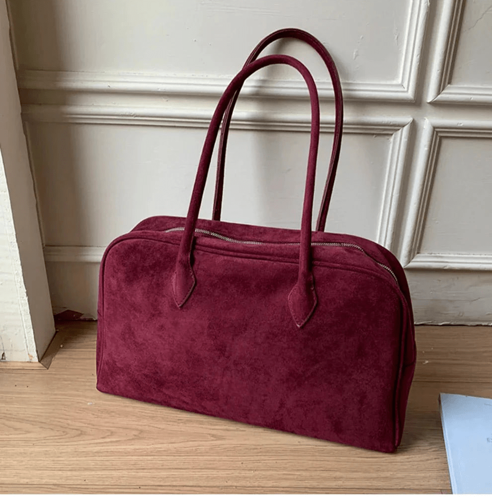 ZEYA - Dominica Suede Shoulder Bag