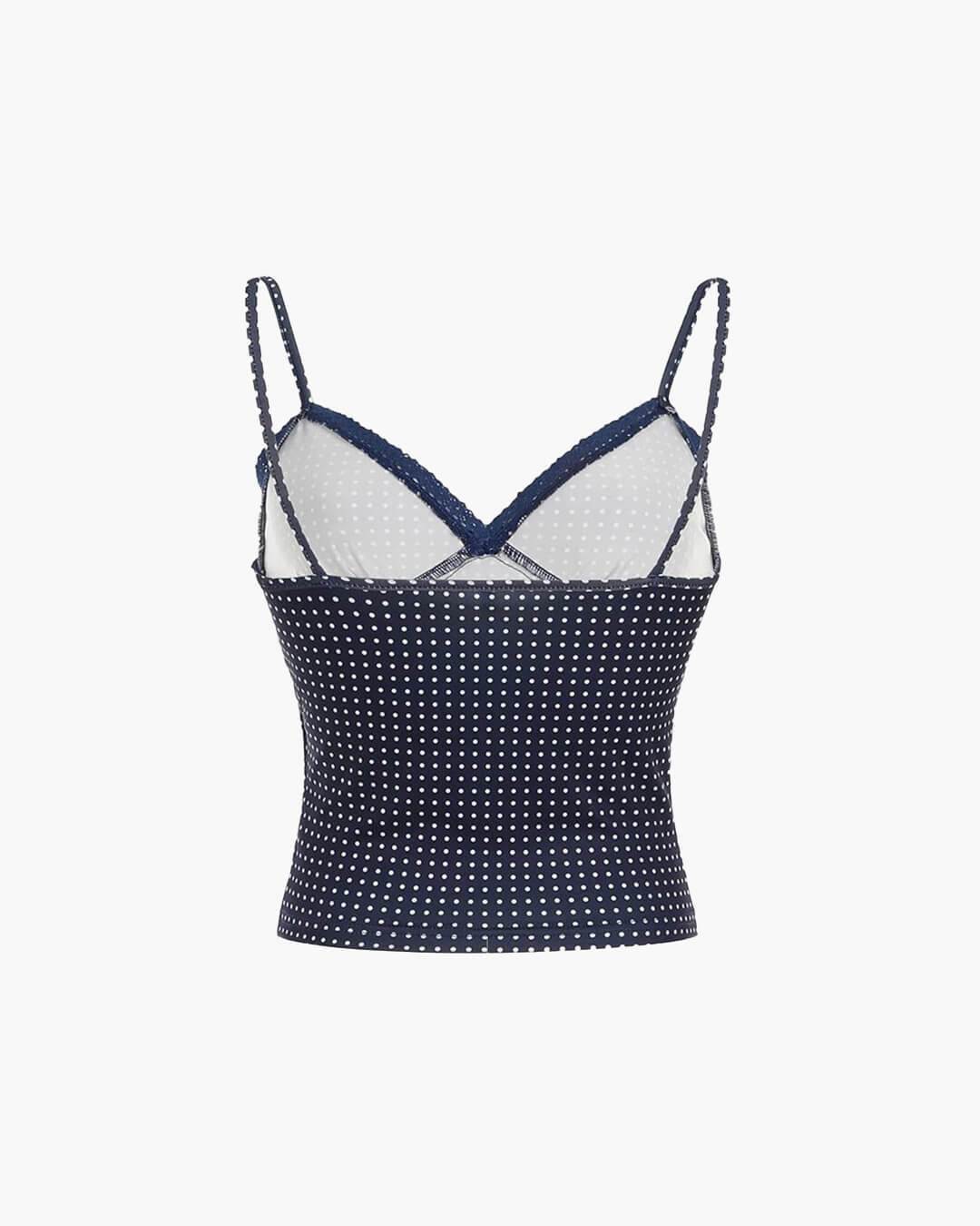 ZEYA - Ellaine Polka Dot Crop Top