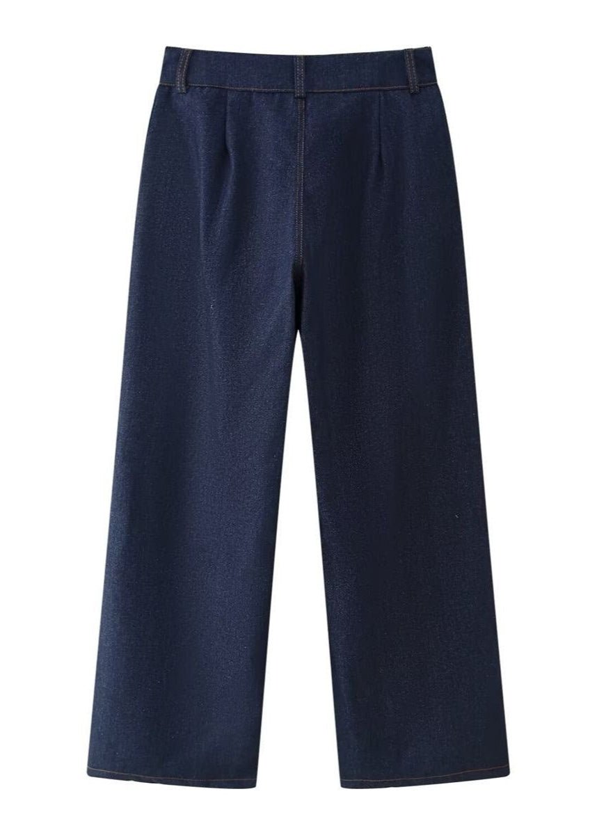 ZEYA - Avery Belted Denim Set