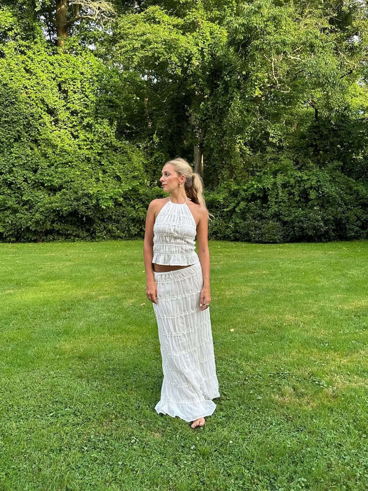 ZEYA - Danica Two - Piece Set with Frill Details