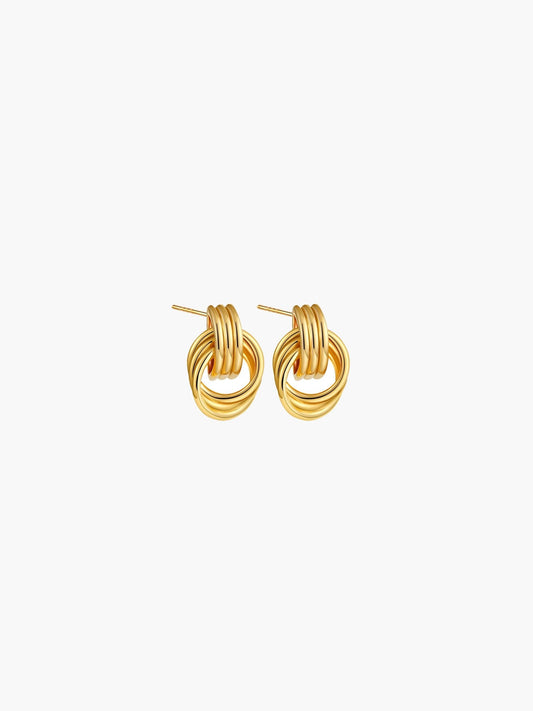 ZEYA - Emily Knot Stud Earrings