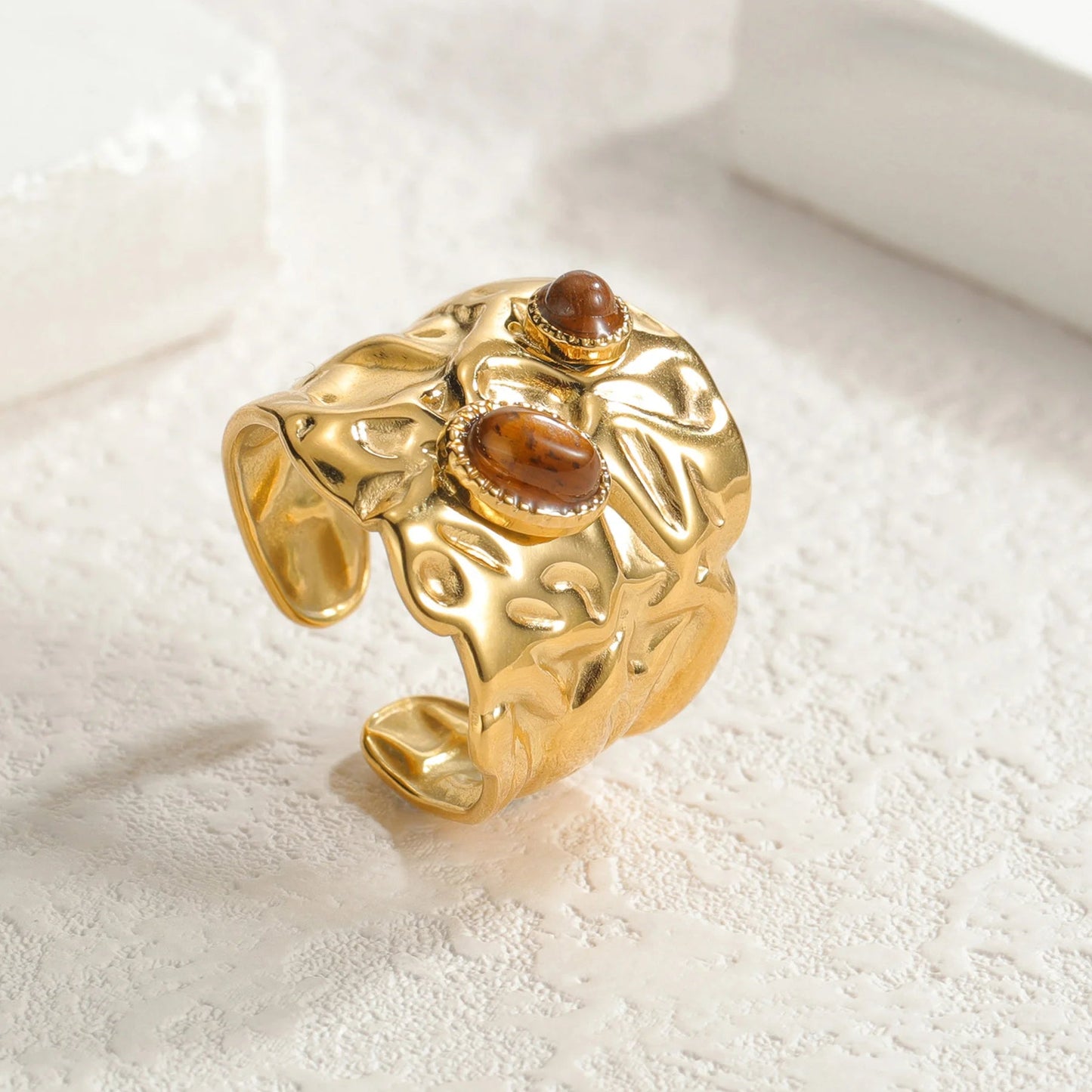 ZEYA - Gemma Chunky Detail Ring