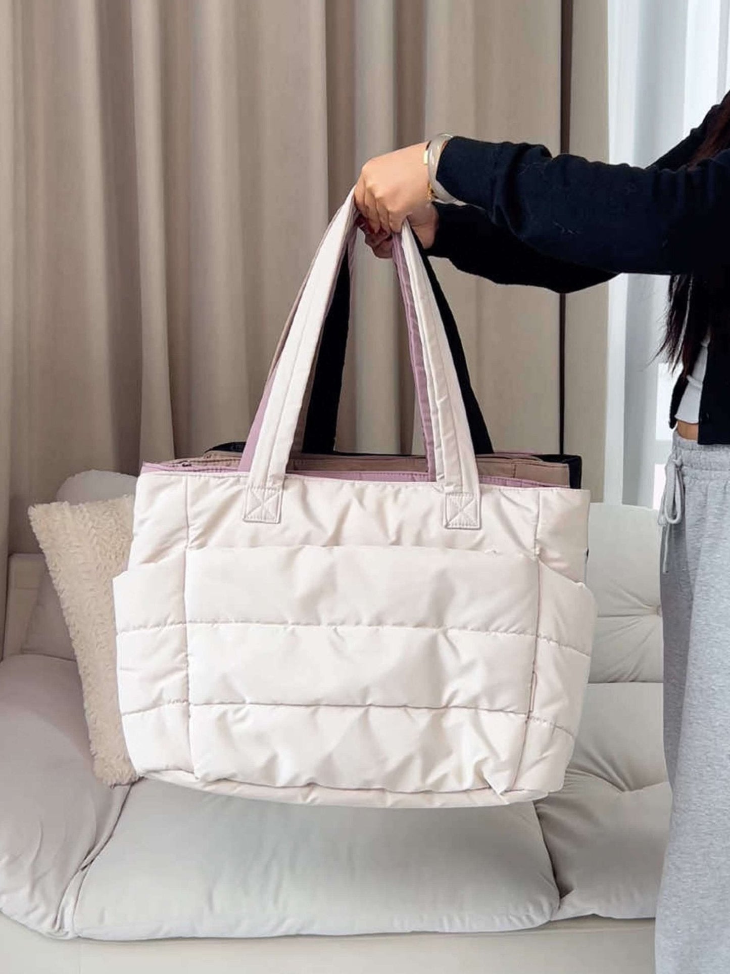 ZEYA - Iconic Puffer Tote Bag