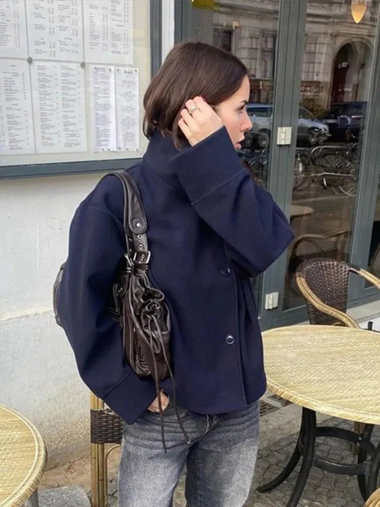 ZEYA - Isabella Elegant Jacket with Stand Collar