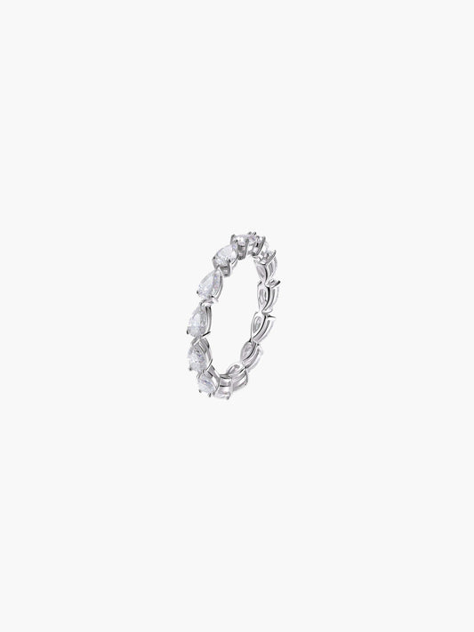 ZEYA - Kath Pear Cut Zirconia Ring