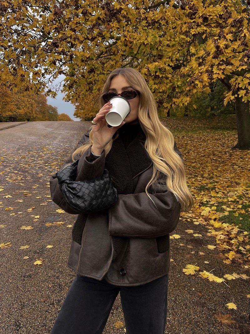 ZEYA - Lilly Faux Leather Jacket