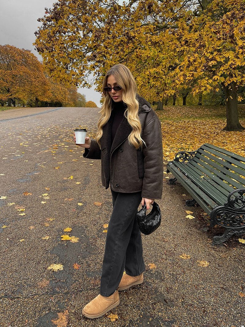 ZEYA - Lilly Faux Leather Jacket