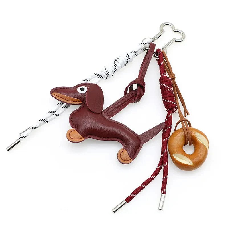 ZEYA - Lola Sausage Dog Keychain Pendant