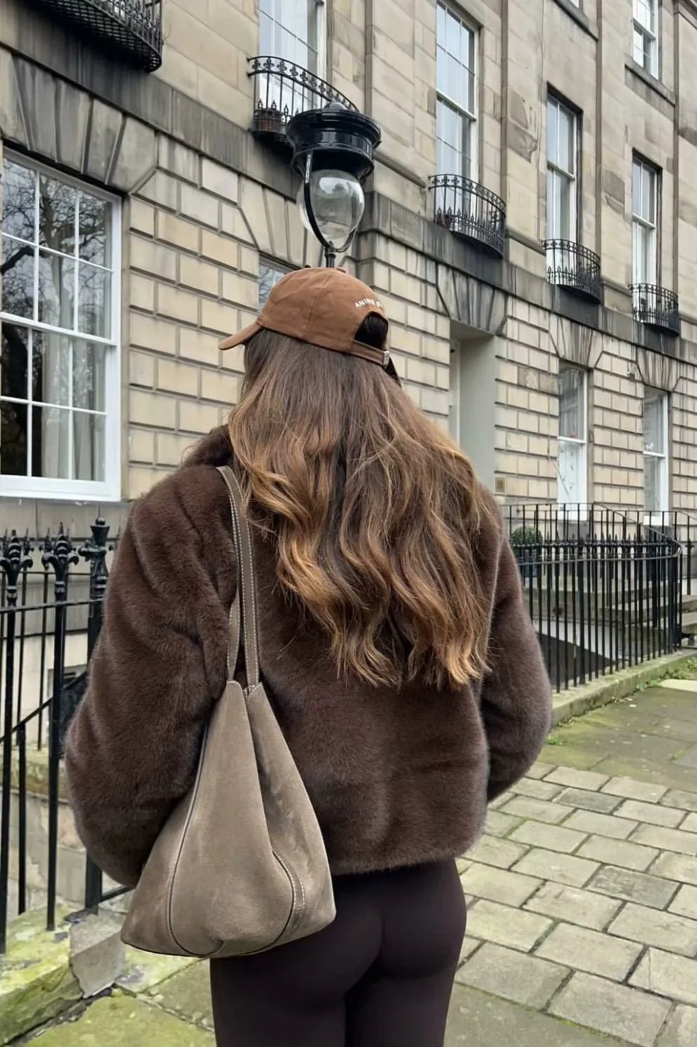 ZEYA - Maddie Short Faux Fur Collared Coat