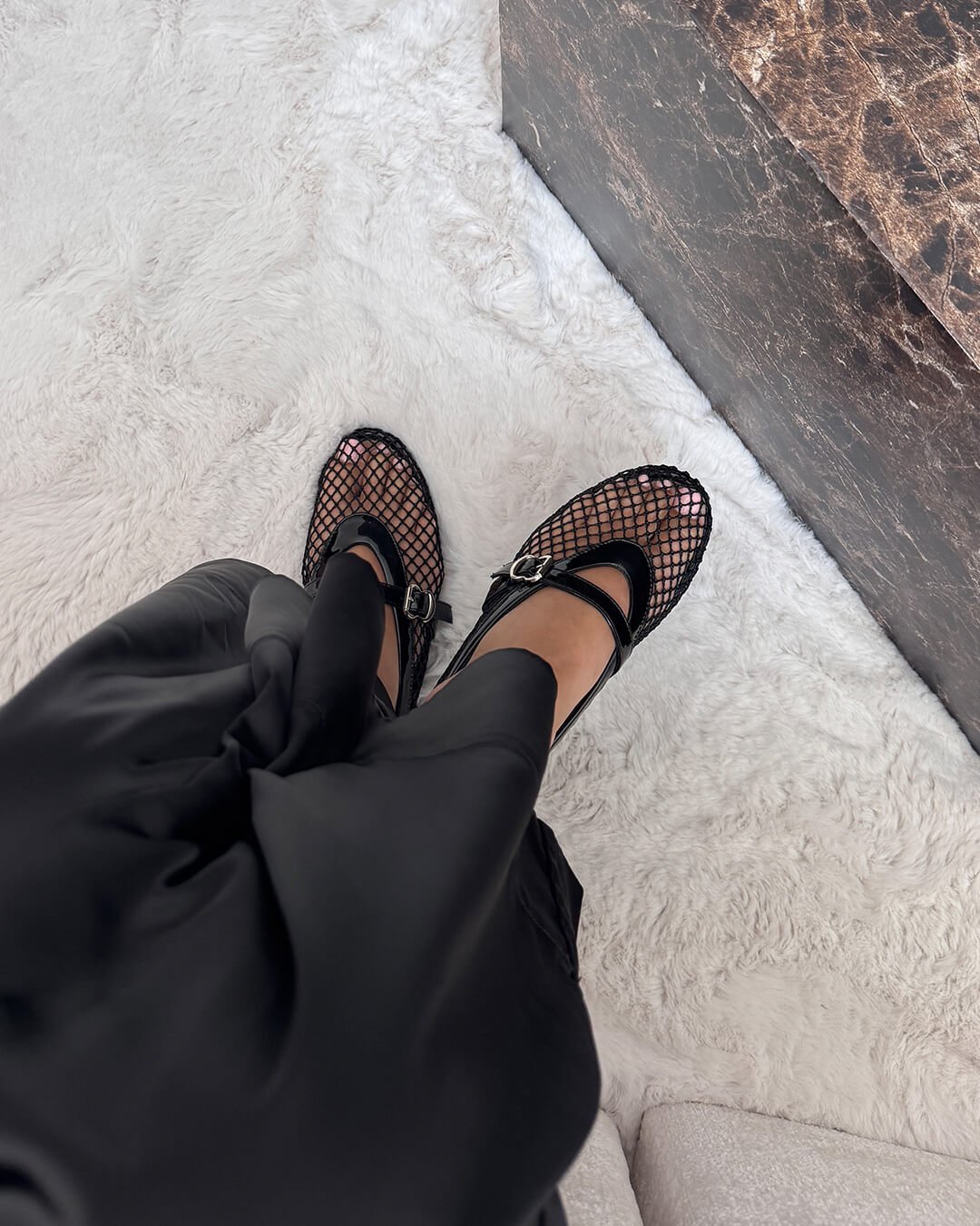 ZEYA - Margaret Mesh Ballet Flats