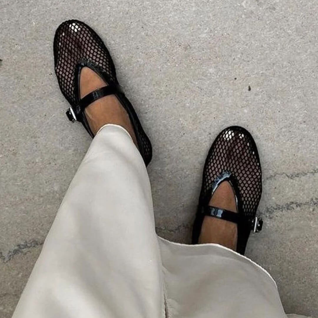 ZEYA - Margaret Mesh Ballet Flats