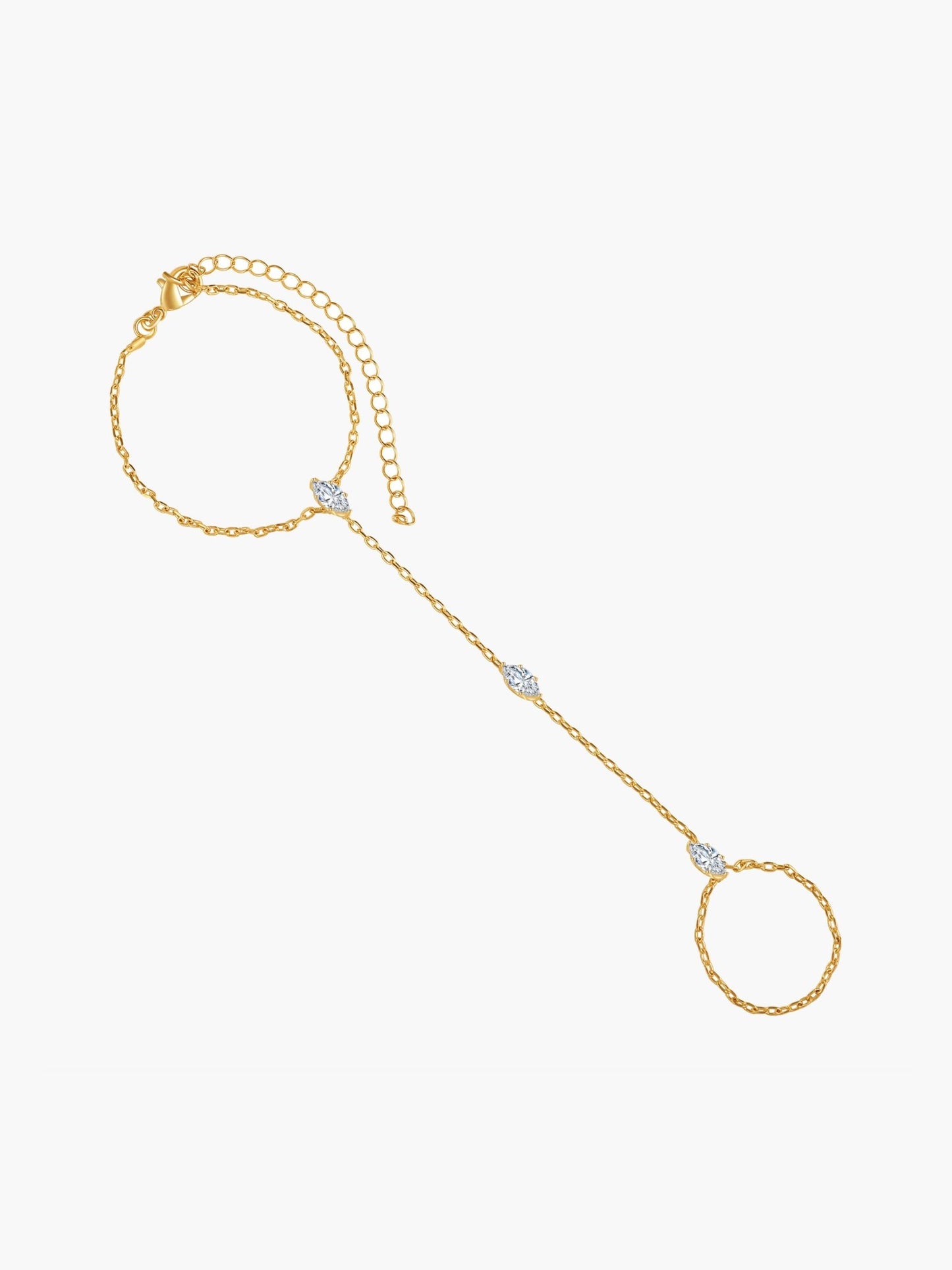 ZEYA - Marquise Hand Chain