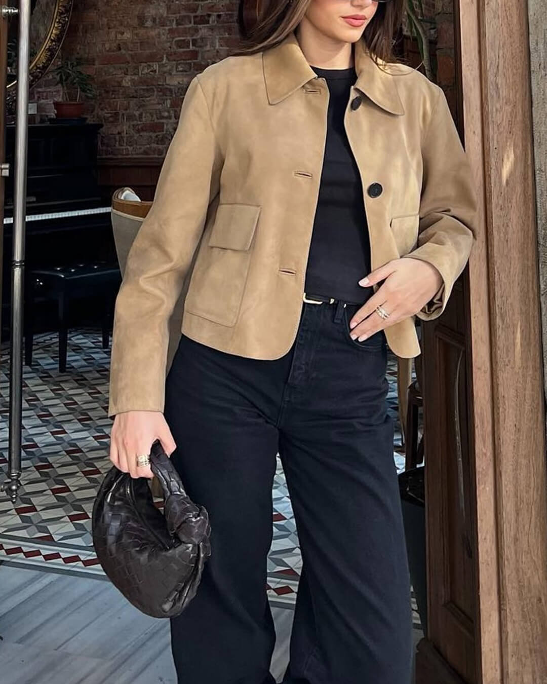 ZEYA - Melissa Suede Blazer Jacket