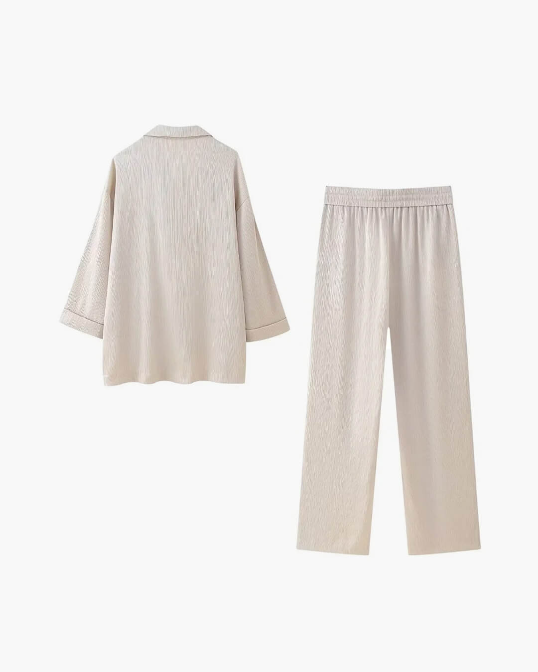 ZEYA - Monica Satin Set with Jacket & Pants