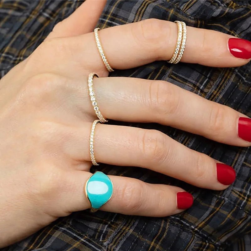 ZEYA - Nadia Micro Pave Ring