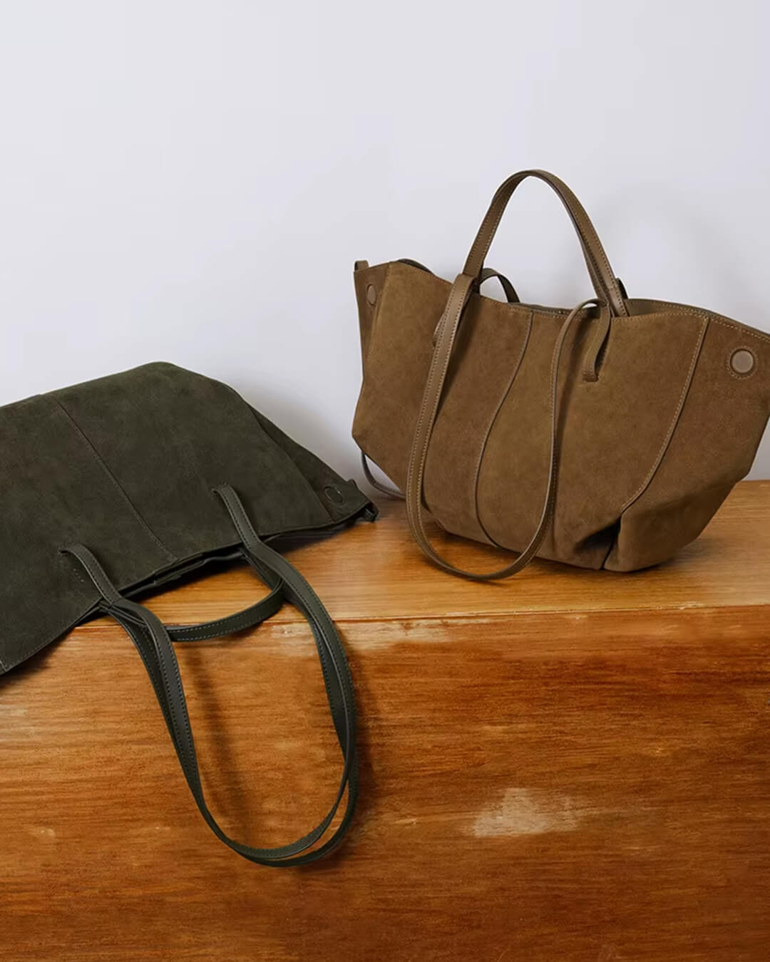 ZEYA - Olivia Suede Tote Bag