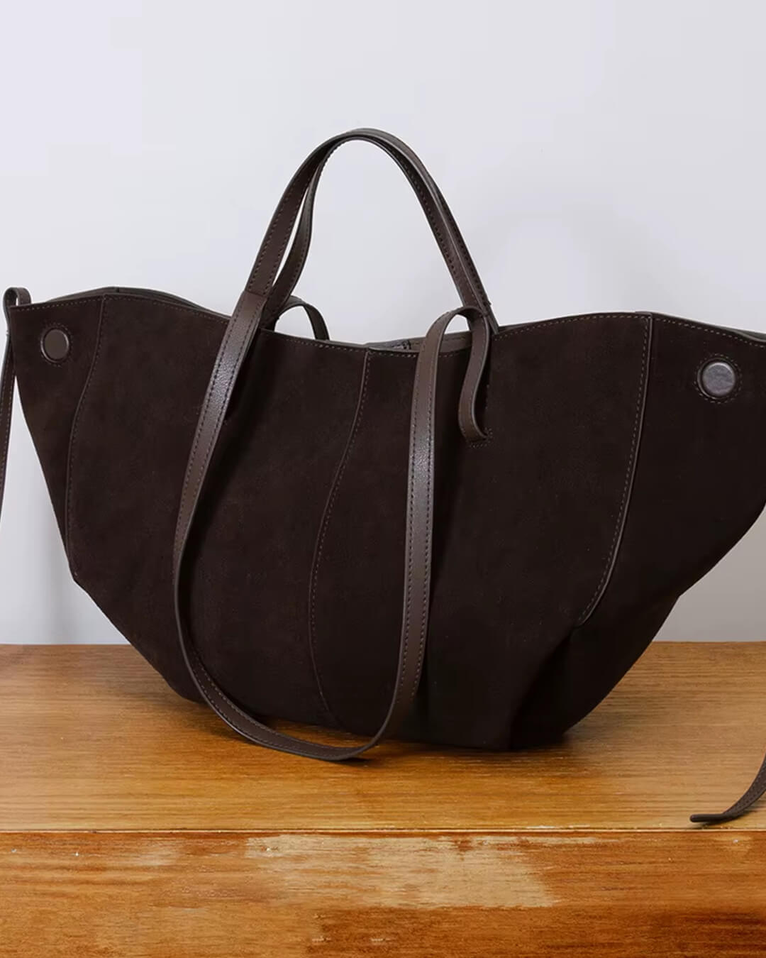 ZEYA - Olivia Suede Tote Bag