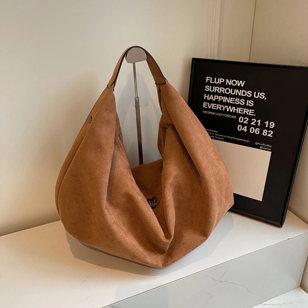 ZEYA - Sylvie Suede Hobo Handbag