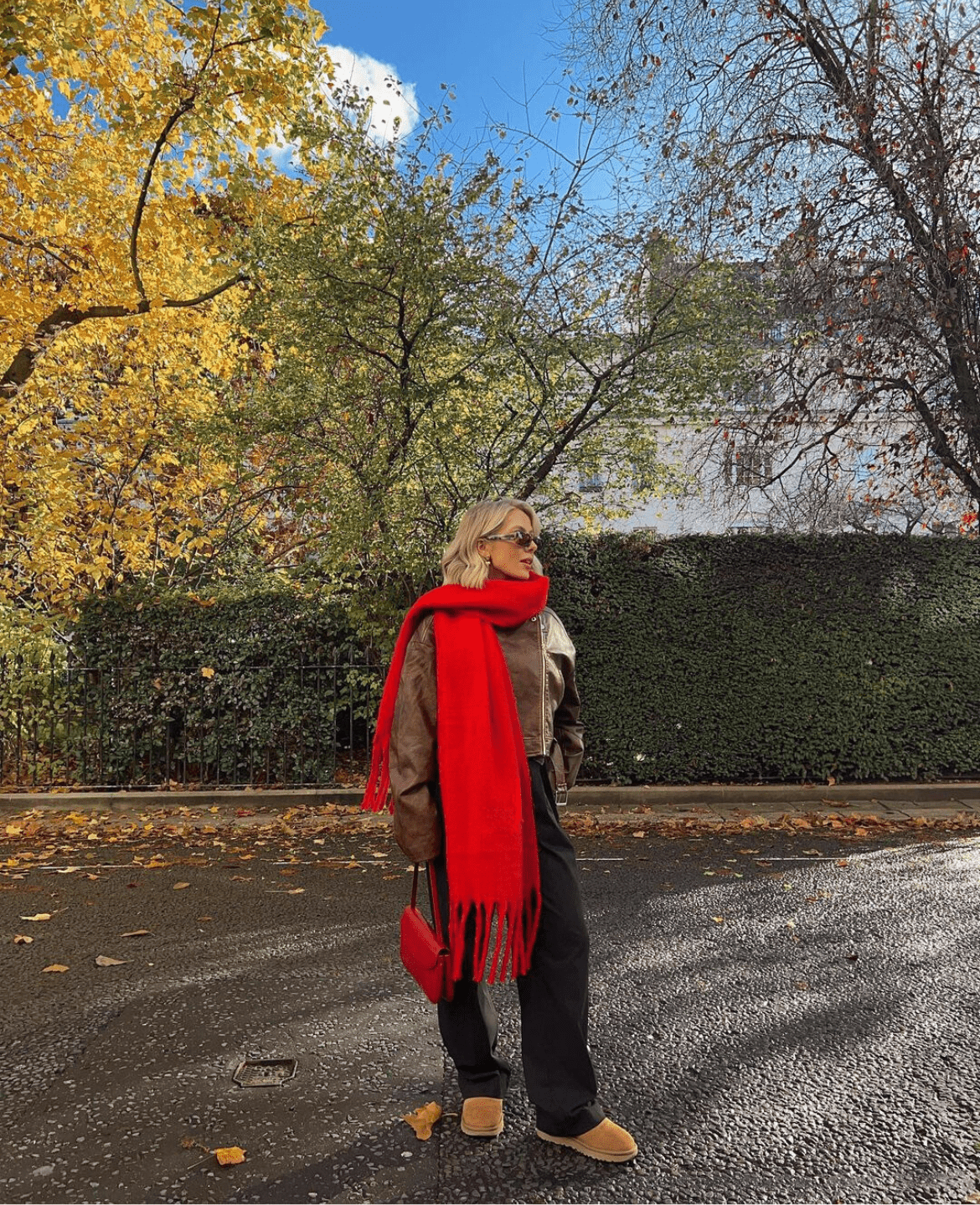ZEYA - Thigh - Length Chunky Knit Scarf