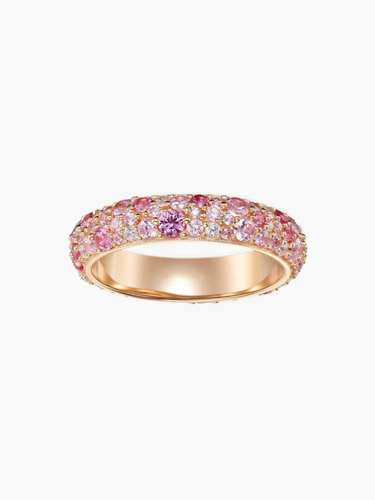 ZEYA - Valentina Gradient Rhinstone Band Ring